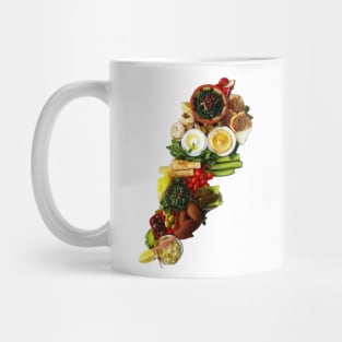 beirut food Mug